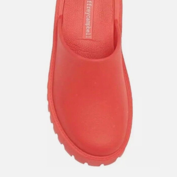 Jeffrey Campbell Clogge in Red NIB - Picture 3 of 9